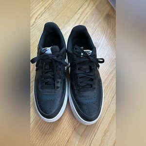 Women’s leather platform nike fashion sneakers